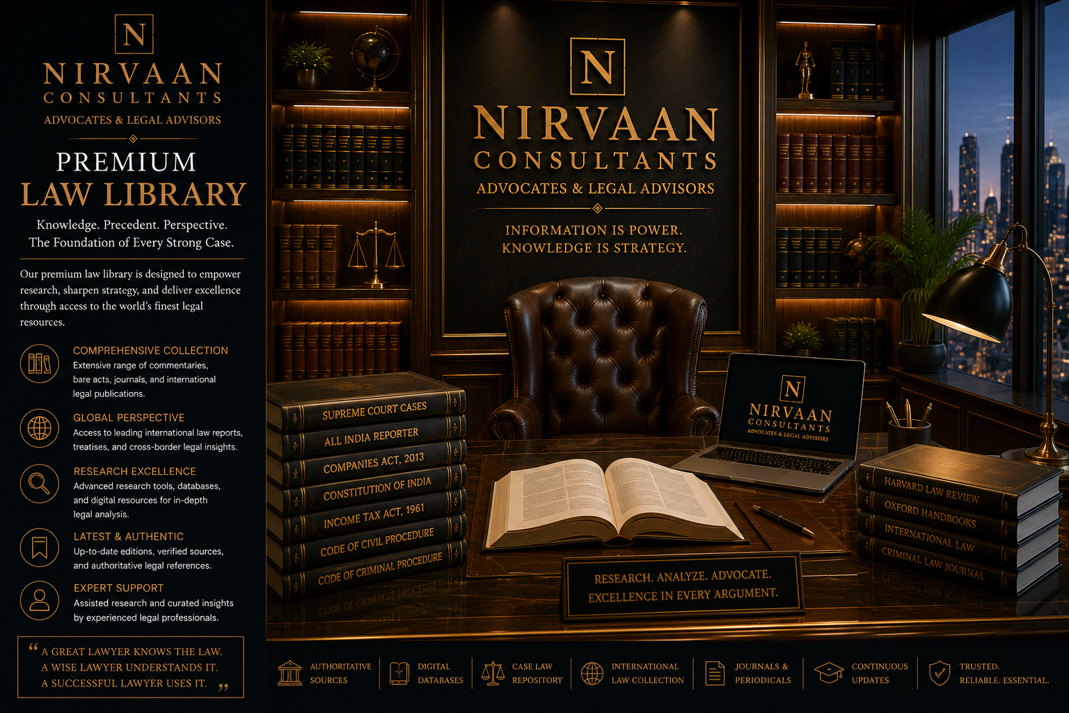 Nirvaan Consultants Premium Law Library
